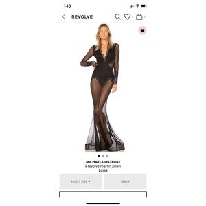 Michael Costello x Revolve Martin Gown